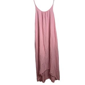Elegant Pink Maxi Dress
